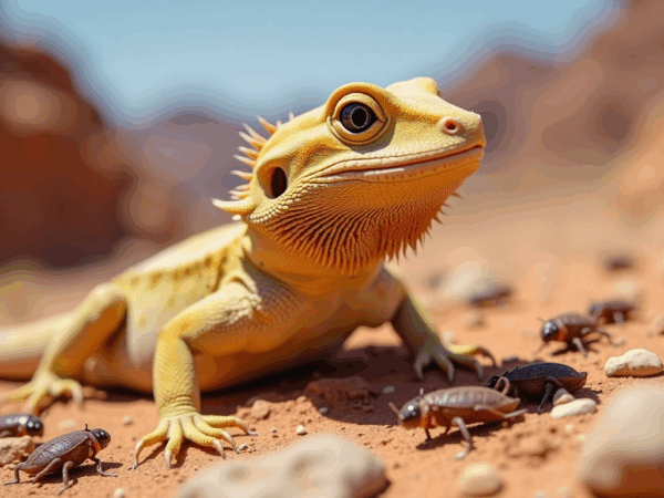 How Many Crickets Should I Feed My Bearded Dragon?